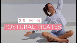 25 MIN POSTURAL PILATES | Neck & Shoulder Relief (Dance-Inspired)