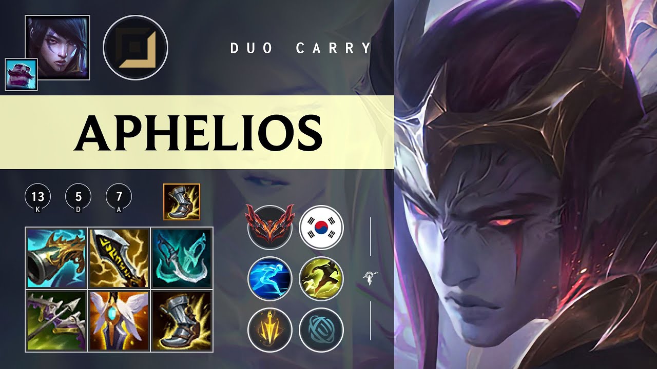 Aphelios ADC vs Samira - KR Grandmaster Patch 26.01