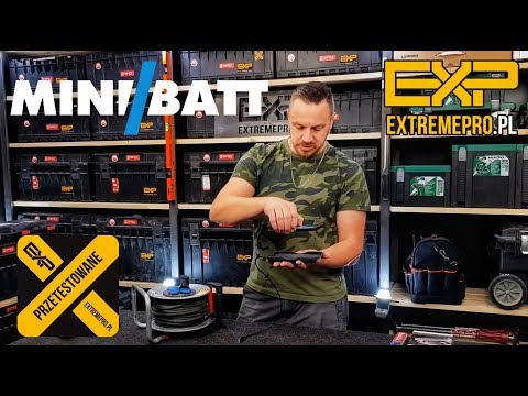MiniBatt - samochodowa, budowlana ładowarka indukcyjna #minibatt
