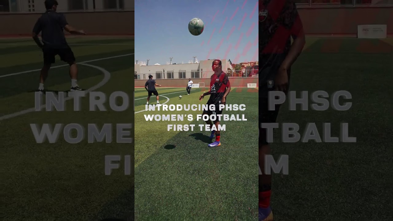 𝐇𝐢𝐬𝐭𝐨𝐫𝐲 𝐢𝐧 𝐭𝐡𝐞 𝐦𝐚𝐤𝐢𝐧𝐠! PHSC proudly presents it’s women’s football first team.
