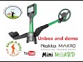 Nokta Makro Mini Hoard unboxing and Demo. #minihoard #metaldetectinguk #review