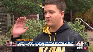 UMKC students forced to move out after leak