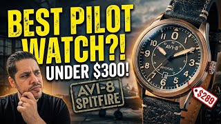 Is This $289 Pilot Watch Actually Worth It (AVI-8 Spitfire)