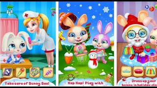 Bunny Boo My Christmas Pet Coco Play Tabtale Android İos Free Game GAMEPLAY VİDEO screenshot 1