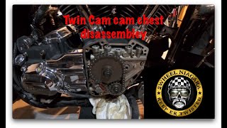 Harley Twin Cam cam chest disassembly