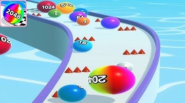 Ball Run 2048 ! All Levels Gameplay (255-263) android, ios