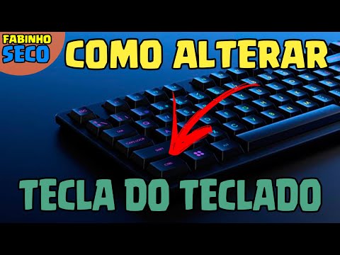 Vídeo: Como Remapear As Teclas Do Seu Teclado