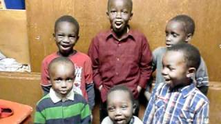 Dinka students kids in Calgary, Canada