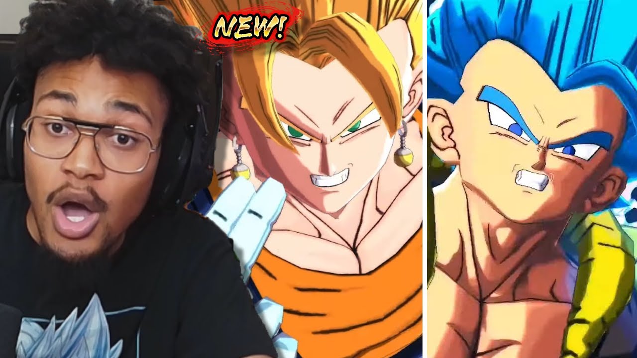 НОВОЕ слияние LF Super Vegito и LF Gogeta Blue раскрывает реакцию на 6-ю годовщину Dragon Ball Le...