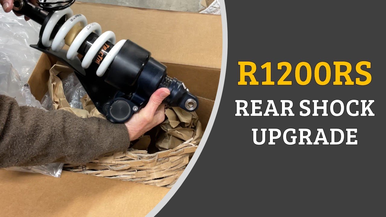 Bmw R1200r Rear Shock BMW R1200RS Rear Shock Upgrade - YouTube