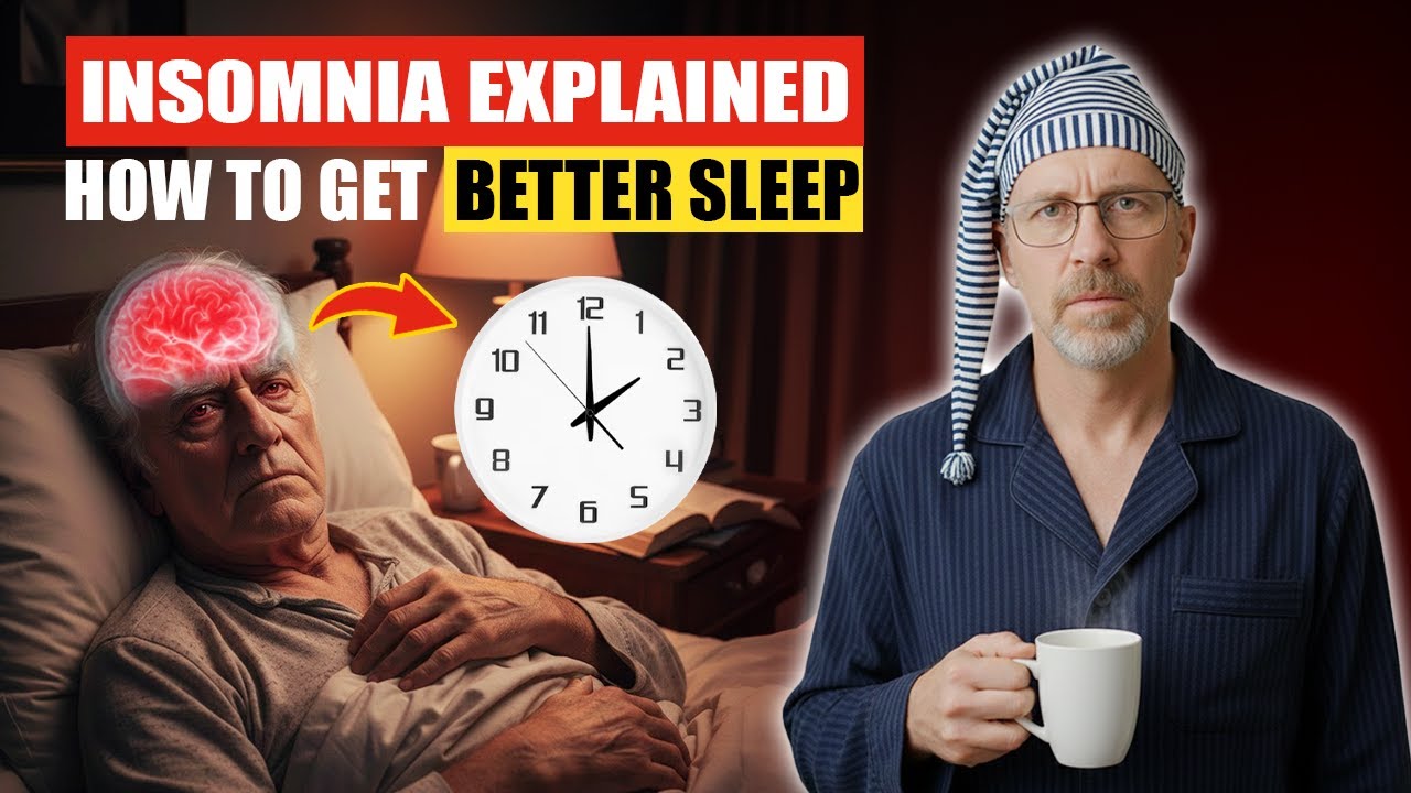 Insomnia Explained in 15 Minutes: Why You Can’t Sleep Deeply After Age 60