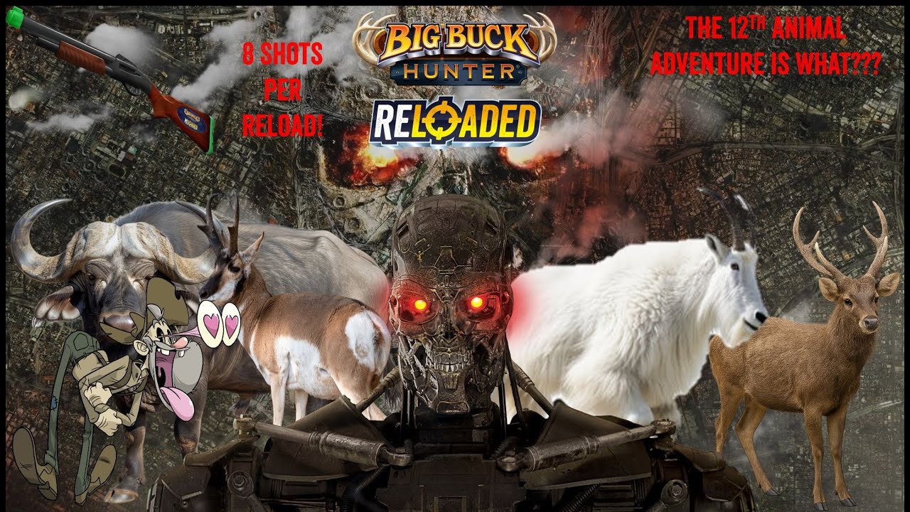 Big Buck Hunter Reloaded - Terminator Salvation: Delta Mission REDONE + The next animal is WHAT?