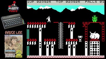 Bruce Lee Sinclair ZX Spectrum - FULL Playthrough - Game Completion
