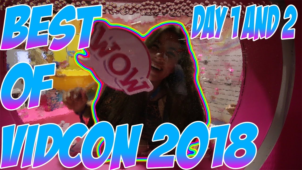 Some of The Coolest Moments and People at Vidcon US (2018)