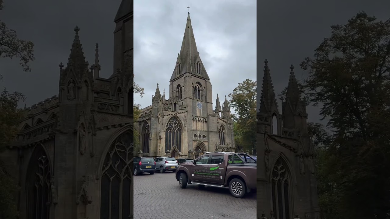 little getaway to Mansfield in the north of the UK添いA quiet town with charming streets.