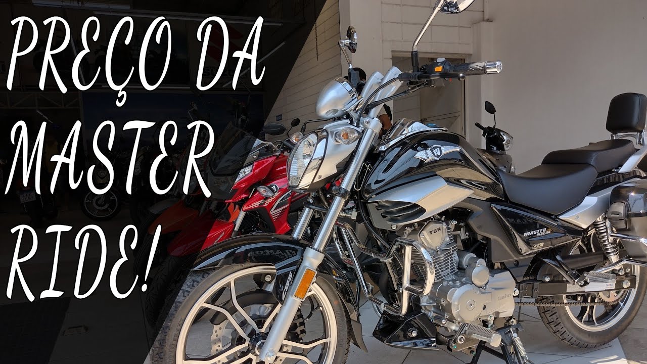 HAOJUE MASTER RIDE 150: DETALHES E PREÇO NA CONCESSIONÁRIA! - YouTube