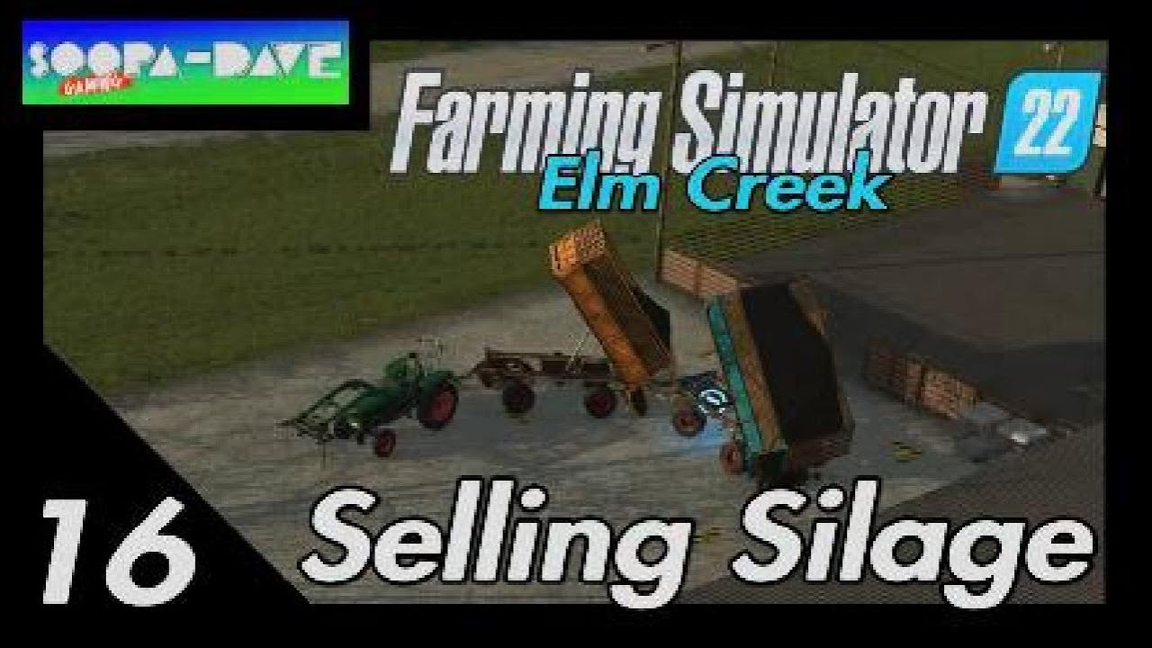 Farming Simulator 22 Selling Silage