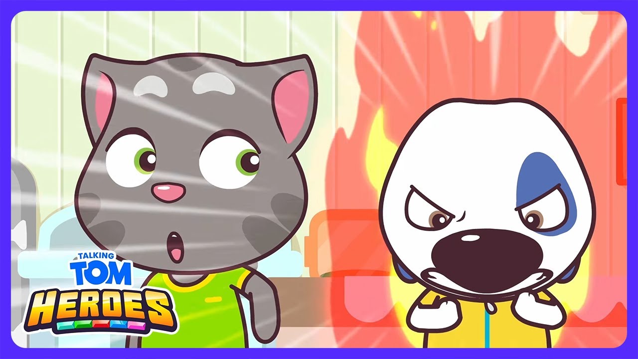 Talking Tom - إنقاذ الحوت! | كرتون أطفال | WildBrain ساحة الأكشن
