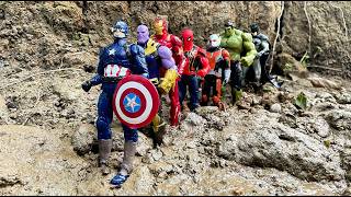 WOW !! MENEMUKAN: superhero captain america, thanos, ironman, spiderman, ant-man, hulk, badman