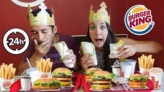 MANGIAMO SOLO CIBO BURGER KING PER 24 ORE! *Erick si sente male*