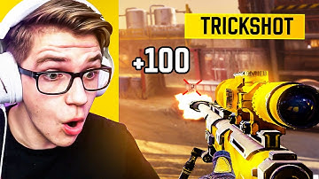 I HIT MY BEST TRICKSHOT on COD MOBILE! (INSANEEEE)