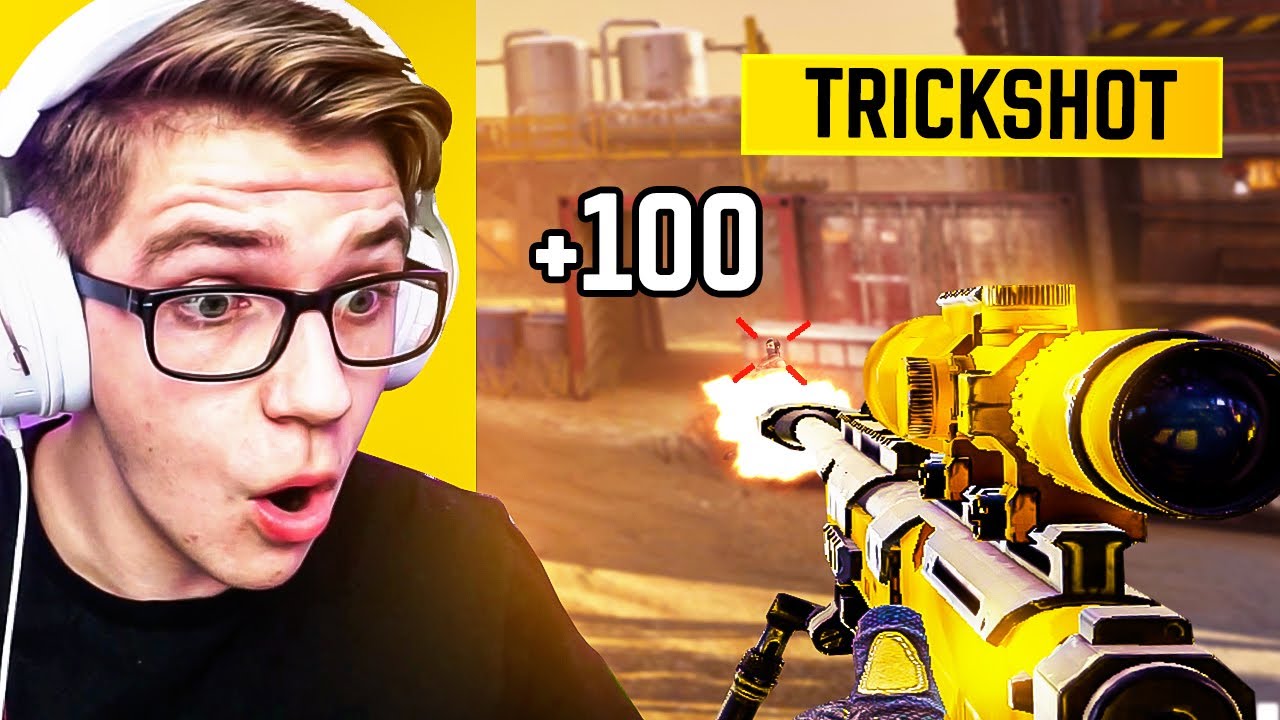 I HIT MY BEST TRICKSHOT on COD MOBILE! (INSANEEEE)