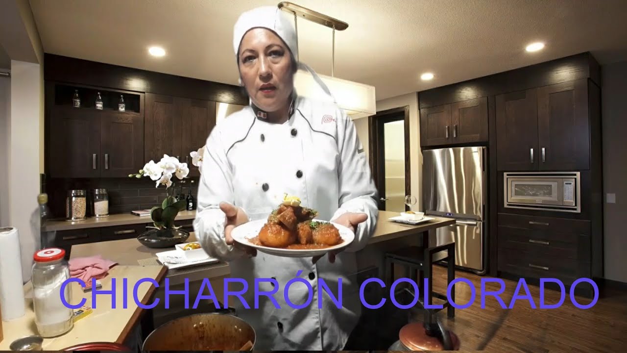 Como preparar Chicharrón Colorado | Receta fácil y sencilla | Cocina Peruana