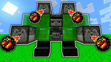 🦅 Minecraft: How To Make A Working Robot (easy)