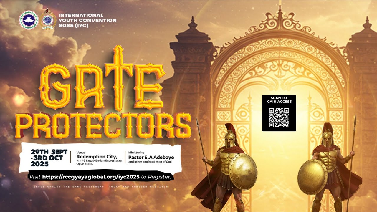 RCCG OCTOBER HOLY GHOST SERVICE || GATE PROTECTORS || RCCG INTERNATIONAL YOUTH CONVENTION 2025