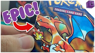 EPIC BATTLE! Opening Flashfire, Fossil, & Base Set Pokemon Packs!