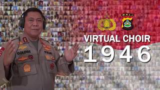 (REKOR MURI) Virtual Choir 1946 Personil Polda Bali