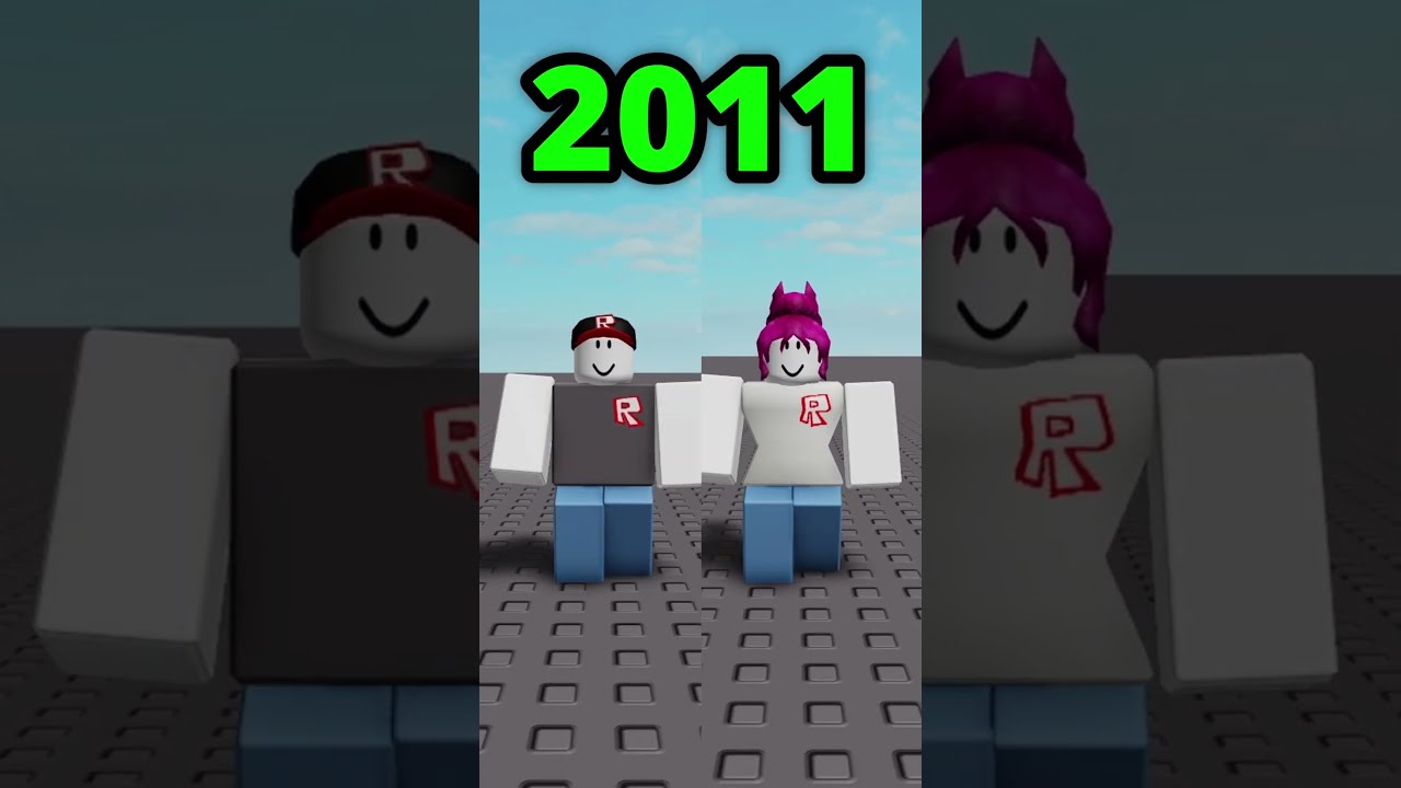 The History Of Roblox S Default Avatars