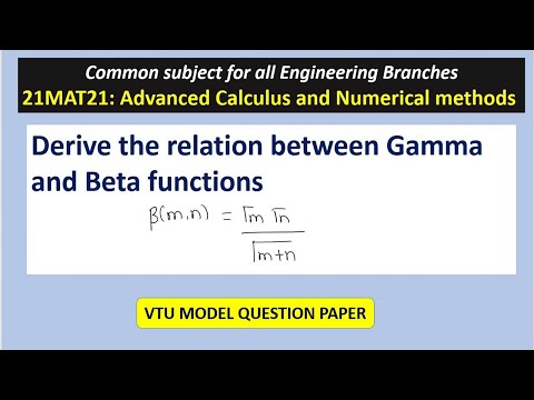 21MAT21: VTU Model