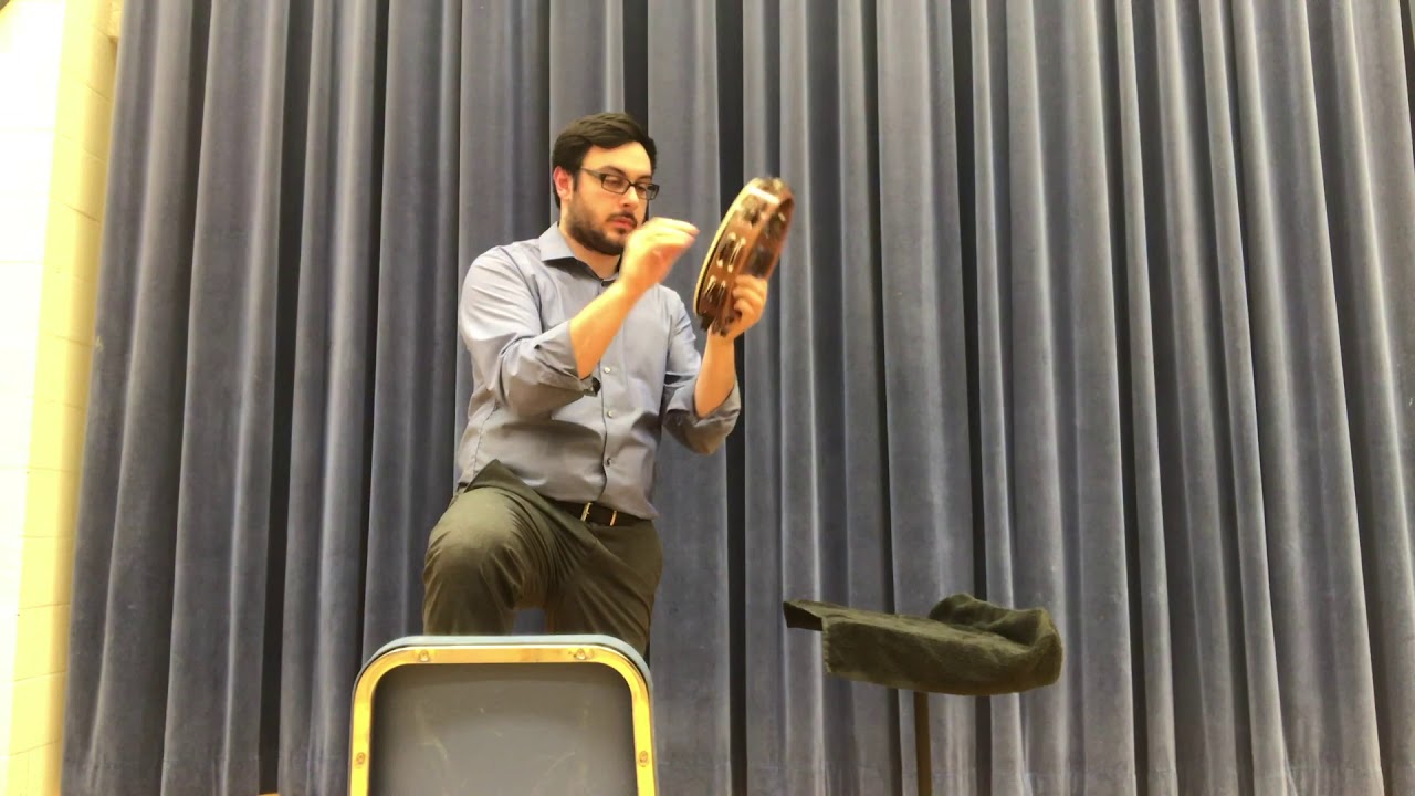 Carnival Overture Dvorak. Tambourine excerpt YouTube