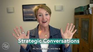 Strategic Conversations - Set Them Up Right