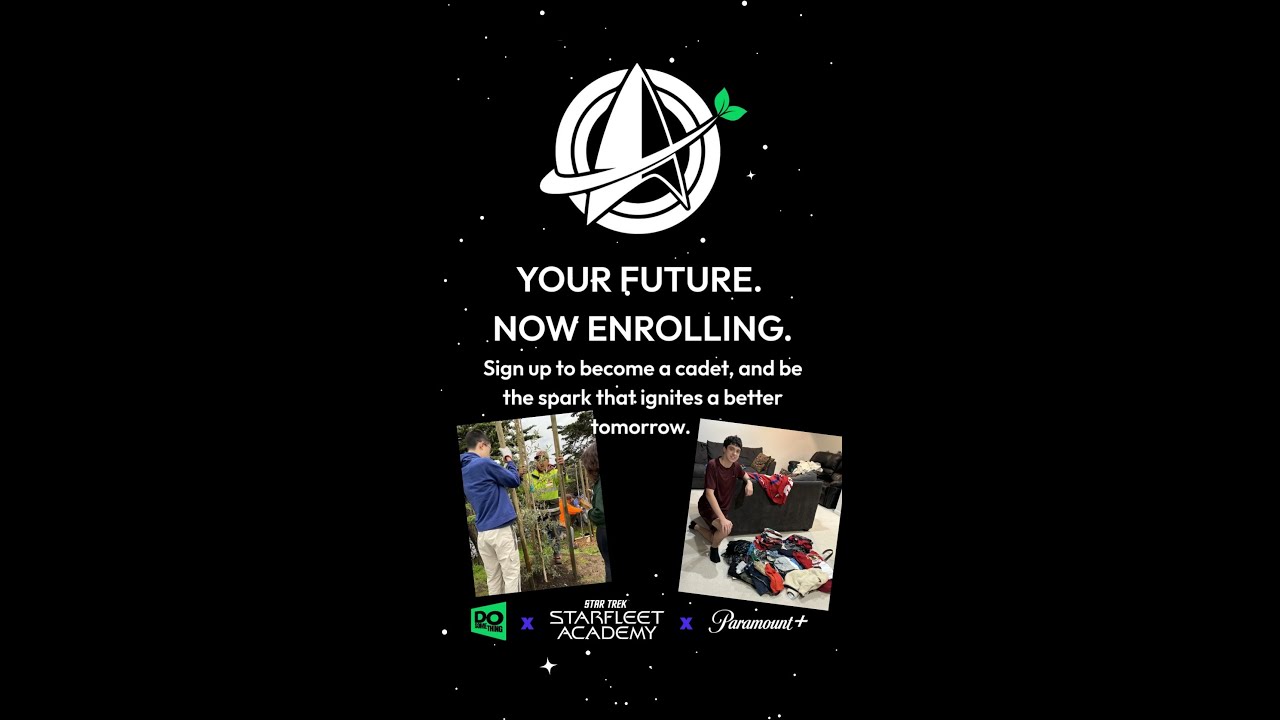 Star Trek: Starfleet Academy Launch 🌱 | Join a Nationwide Climate Action Weekend