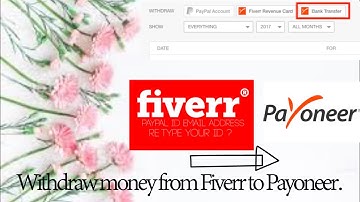 Withdraw money from Fiverr to Payoneer Master Card. || How to withdraw money from Fiverr?