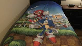 Sonic Comforter and Sheets Unboxing