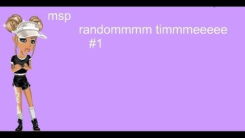 MSP - random time #1