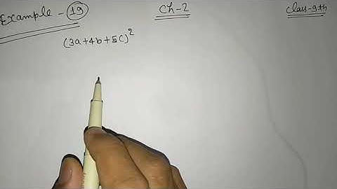 Example-19, Ch-2(Polynomials) of class 9th , maths