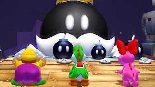 Mario Party 9 Boss Rush - Wario Vs Yoshi Vs Birdo Vs Waluigi | Cartoonsmee