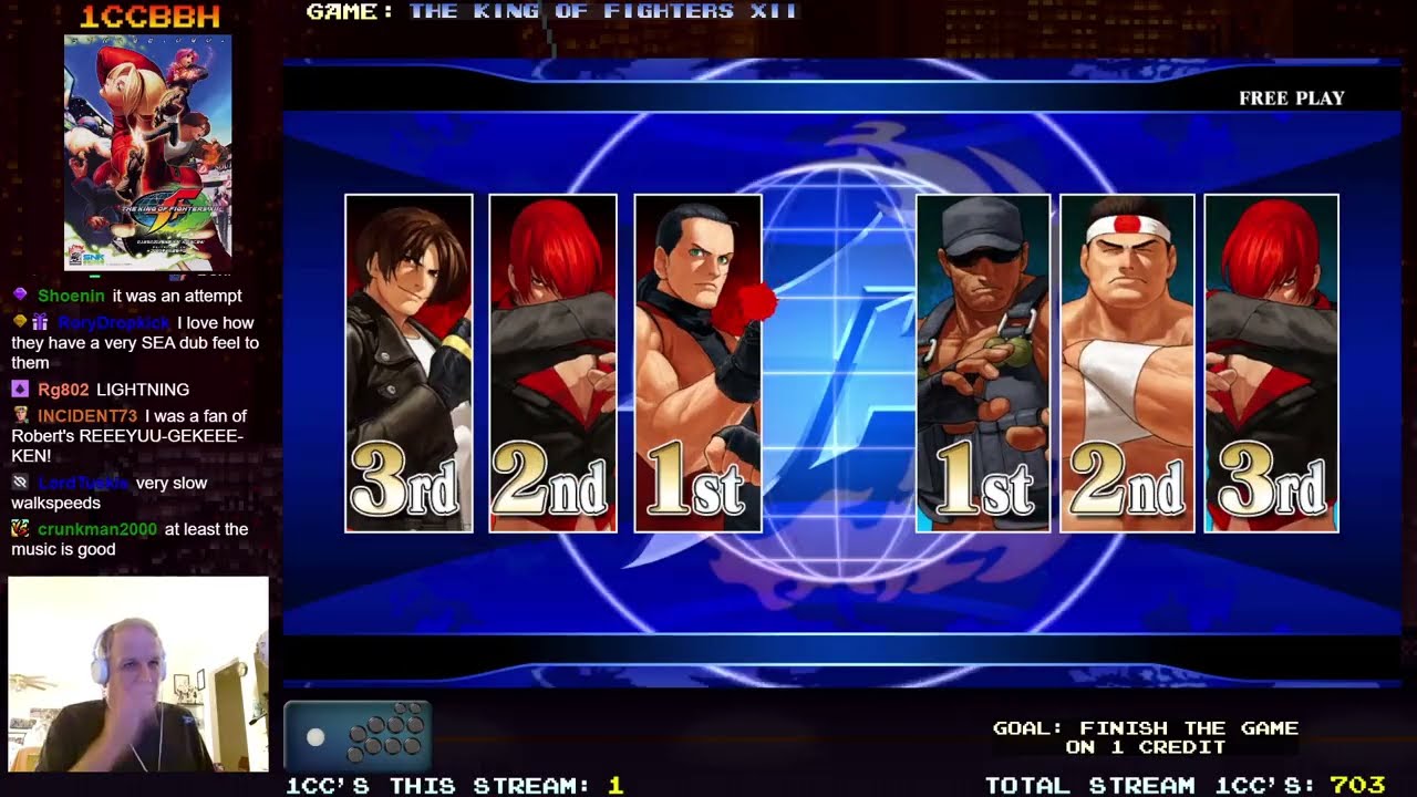 1CCBBH - 704. The King of Fighters XII (1 Credit Clear)