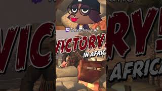 They forgot the mask for victory animations! - Iron Brigade