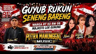 🔴 LIVE GUYUP RUKUN SENENG BARENG 02/08 //PUTRA MANUNGGAL MUSIC//22,AGST 2026