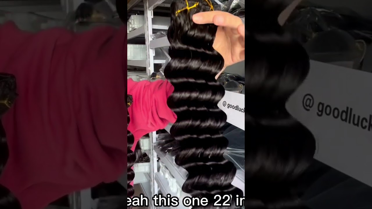 Clips ins in Loose Deep Wave   