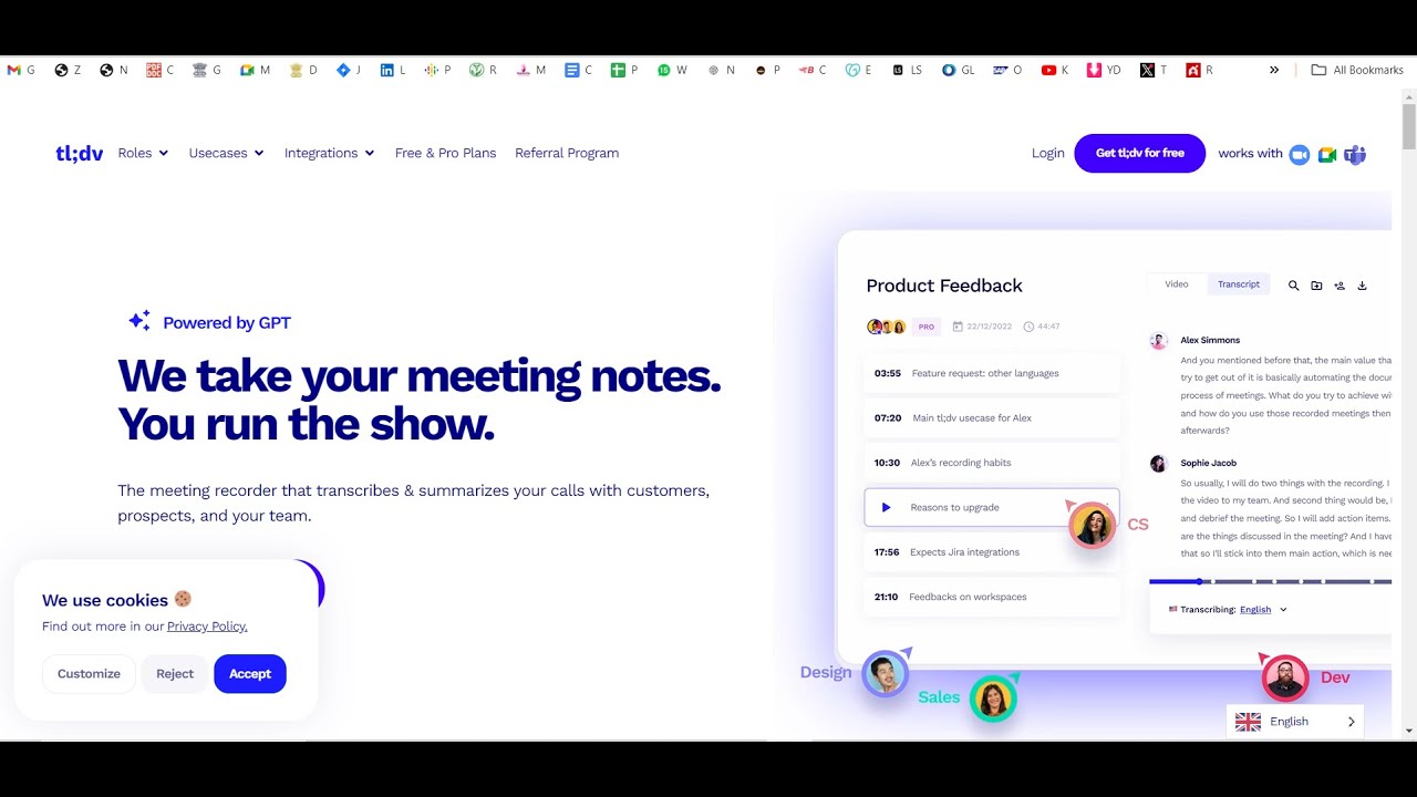 AI004 How to Search Recordings and Transcripts in tl;dv dashboard