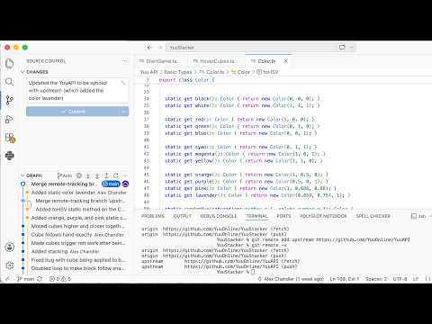 Syncing GitHub Main Branch To Your Fork In VS Code (YuuAPI for Yuu Online)