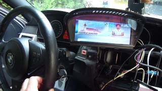 BMW E60 Видео ТВ тюнер I drive(, 2013-10-07T20:08:58.000Z)