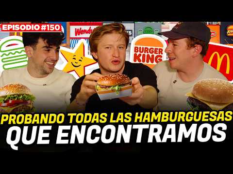 PROBANDO TODAS las HAMBURGUESAS que encontramos