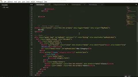 07  -  Update Data from Bootstrap Modal Window to database in Laravel